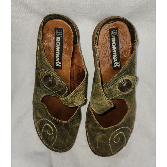 Romika | Sandle | Women | Olive Green | Size 10 - Picture 2 of 5